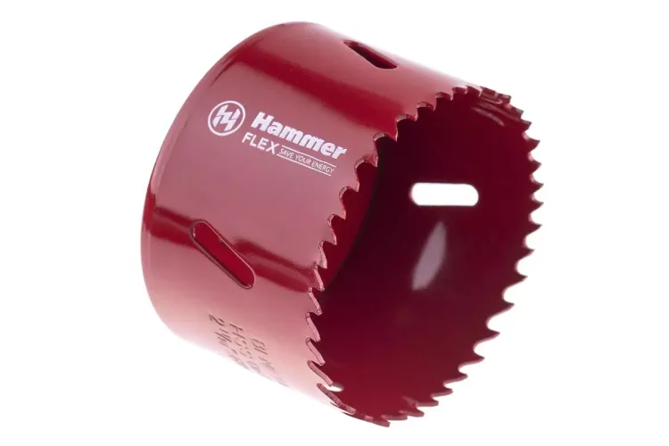 Коронка биметаллическая HAMMER Ф68х38мм 5/8" BiMETALL (224-013) купить в Ижевске