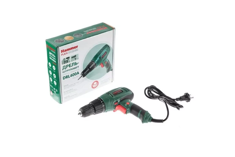 Дрель-шуруповерт HAMMER Flex DRL400A купить в Ижевске
