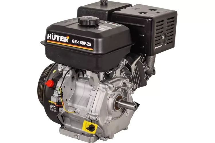 Двигатель бензиновый Huter GE-188F-25 70/15/4 купить в Ижевске