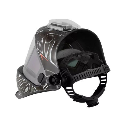 Маска сварщика Корунд МЕГА чёрная ф-р MEGA внеш. регулировка в коробке купить в Ижевске