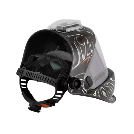 Маска сварщика Корунд МЕГА чёрная ф-р MEGA внеш. регулировка в коробке купить в Ижевске