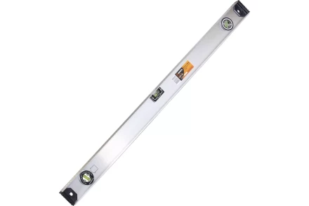 Уровень алюминиевый «Рельс» 1000мм 3 глазка фрезерованный Вихрь 900/73/11/4/16 купить в Ижевске