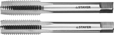 Комплект метчиков STAYER &quot;MASTER&quot;, сталь 9ХС, М12х1,75, 2 шт 28025-12-1.75-H2 купить в Ижевске