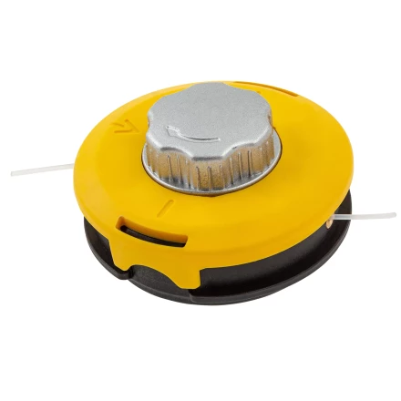 Катушка для мотокосы, полуавтомат.,легкая загрузка лески, гайка M10x1,25, алюм.кнопка Kronwerk 96355 купить в Ижевске