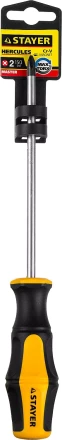 Отвертка STAYER &quot;MASTER&quot; &quot;HERCULES&quot;, Сr-V, противоскользящая рукоятка, PH2x150мм 25052-2-15_z02 купить в Ижевске