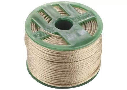 Трос металлополимерный прозрачный ПР-5.0 5,0 мм толщина катушка 50 м СИБРТЕХ 47639 купить в Ижевске