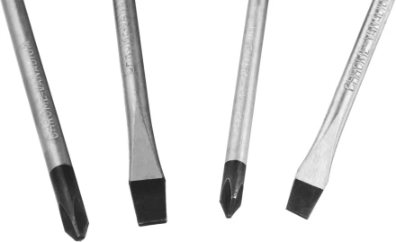 Набор STAYER &quot;MASTER&quot;: Отвертки слесарные, двухкомпонентная рукоятка, магнитный наконечник, 4шт 2513-H4_z01 купить в Ижевске