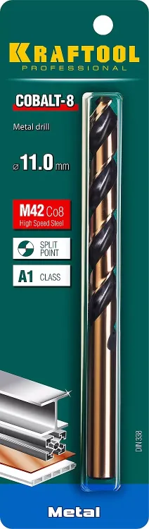 Сверло по металлу HSS-Co 29656-11 купить в Ижевске