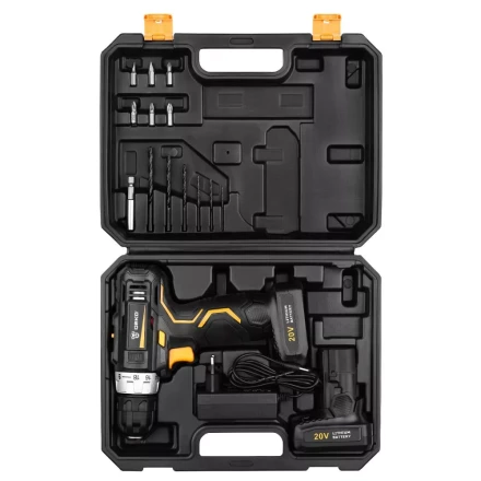 Дрель аккумуляторная DEKO GCD20DU3 SET 4, 063-4144 + набор 13 аксессуаров купить в Ижевске