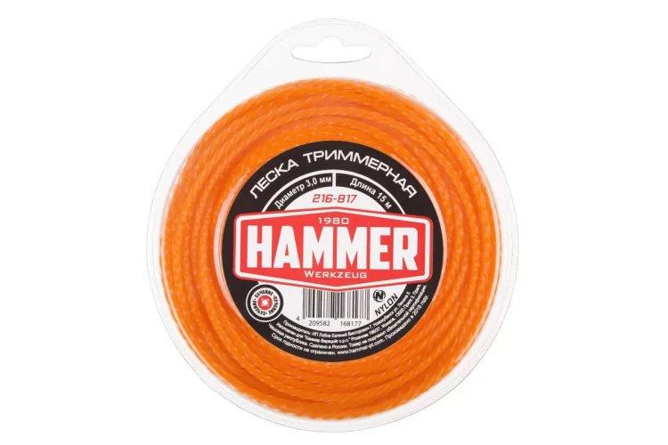 Леска для триммеров HAMMER 216-817 купить в Ижевске