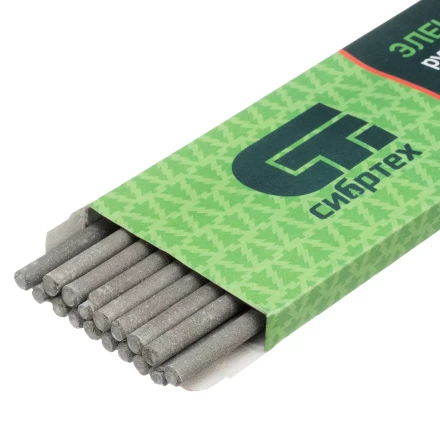 Электроды MP-3, диам. 4 мм, 1 кг., рутиловое покрытие Сибртех 97533 купить в Ижевске