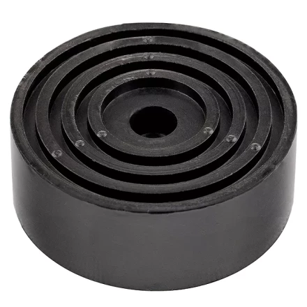 Резиновая опора для подкатного домкрата универсальная 105x35 мм MATRIX Россия 50901 купить в Ижевске