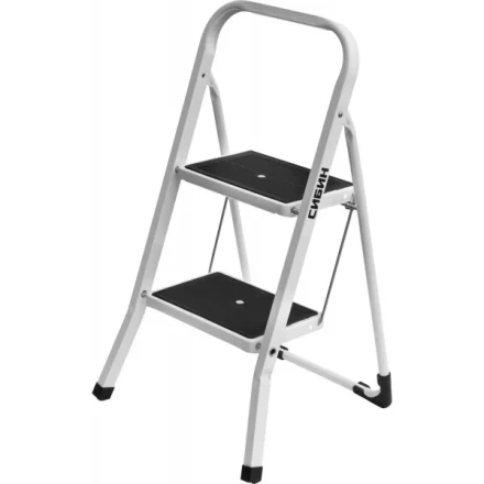 Лестница-стремянка СИБИН стальная c широкими ступенями, 2 ступени 38807-02 купить в Ижевске