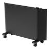 Конвектор электрический Denzel XCE-1500 B, 230 В, 1500 Вт, X-образный нагреватель черный 98128 купить в Ижевске
