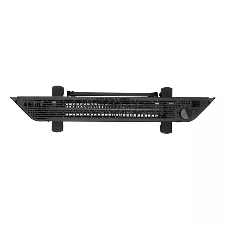 Конвектор электрический Denzel XCE-1500 B, 230 В, 1500 Вт, X-образный нагреватель черный 98128 купить в Ижевске