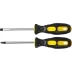 Набор STAYER &quot;MASTER&quot;: Отвертки слесарные, двухкомпонентная рукоятка, магнитный наконечник, 2 / 6мм - 100мм, 2шт 2513-H2_z01 купить в Ижевске
