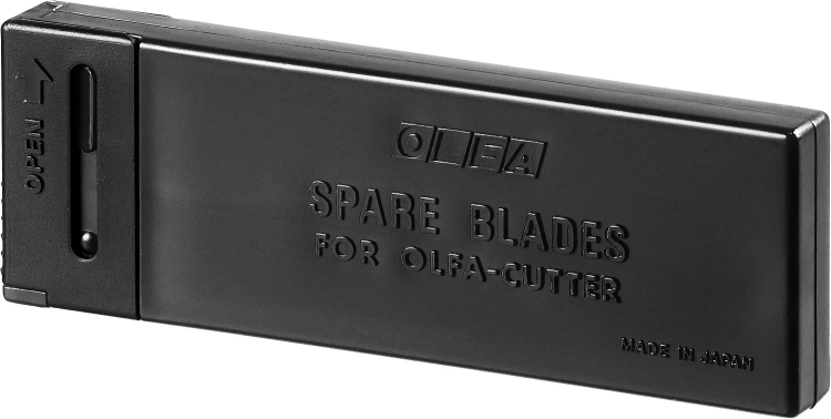 Лезвие OLFA сегментированные BLACK MAX, 9х80х0,38мм, 13 сегментов, 10шт OL-ABB-10B купить в Ижевске