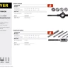 Набор плашек STAYER "MASTER", плашкодержатель 1шт, плашки 7шт, 8 предметов 28015-H8_z01 купить в Ижевске