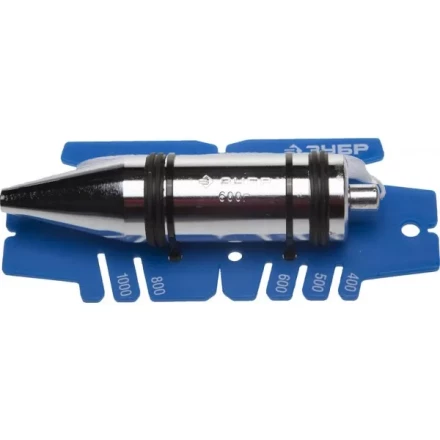 Отвес ЗУБР &quot;ЭКСПЕРТ&quot; строительный со шнуром и безопасным наконечником, 800г 06347-80_z01 купить в Ижевске