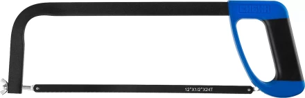 Ножовка по металлу, СИБИН 15781, металлическая рамка, проходящая сквозь рукоятку, 300 мм 15781 купить в Ижевске