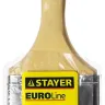 Кисть плоская STAYER "EURO", "AQUA" для воднодисперсионных и акриловых ЛКМ, искусств щетина, деревян ручка, 3"/75мм 01062-075 купить в Ижевске