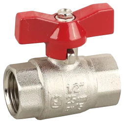 Краны шаровые ВВ бабочка серия МАСТЕР