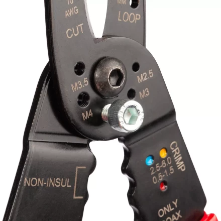 Многофункциональный стриппер КВТ WS-01F для снятия изоляции с проводов 0.5–4.0 мм (101541) купить в Ижевске