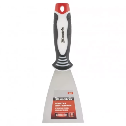Шпательная лопатка из нержавеющей стали 150 мм трехкомпонентная ручка Matrix 85538 купить в Ижевске