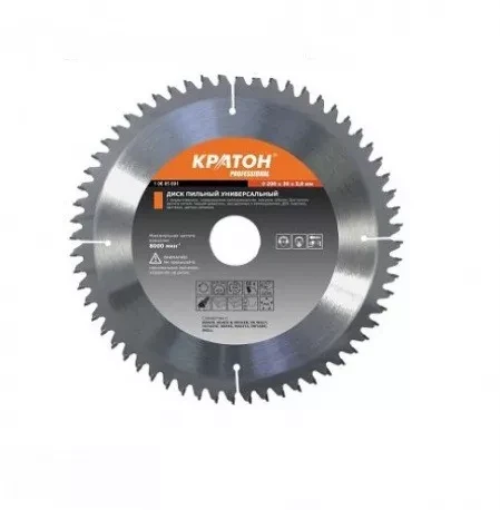 Диск пильный по дереву Кратон PROFESSIONAL O500x50 х 3,8 мм 80Т 1 06 03 025 купить в Ижевске