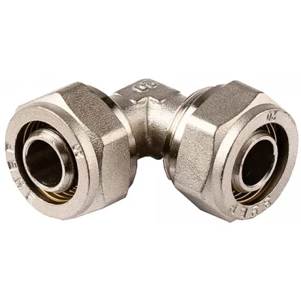 Уголок ЗУБР соединительный, цанга-цанга, 16х16х2,0, никель 51408-16 купить в Ижевске