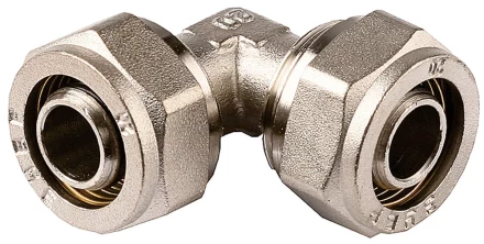 Уголок ЗУБР соединительный, цанга-цанга, 16х16х2,0, никель 51408-16 купить в Ижевске