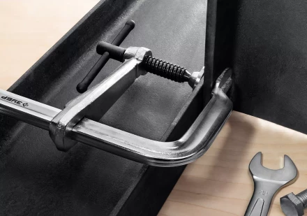 ЗУБР КС-1000/120, F, 1000 х 120 мм, цельнокованая струбцина, Профессионал (32157-120-1000) купить в Ижевске