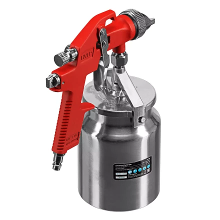 Краскораспылитель HVLP пневмат. с нижним бачком V= 1 л, сопло диаметром 1.4 мм// Matrix 57319 купить в Ижевске