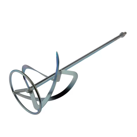 Насадка для миксера, для легких растворов Сибртех, 160 х 590 мм, оцинкованная, хвостовик резьба М14, 848997 купить в Ижевске