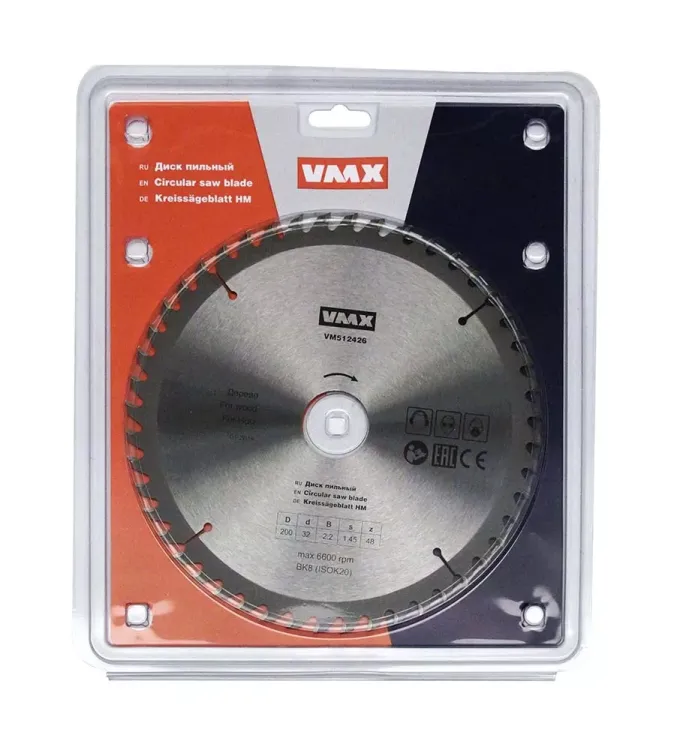 Диск пильный ф200х32 z48 дерево VMX 512426 купить в Ижевске
