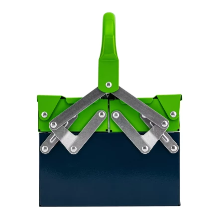 Ящик для инструмента Сибртех 90750, 430 х 200 х 160 мм, три секции, металлический купить в Ижевске