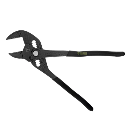 Клещи переставные Denzel 17910, кнопочный механизм, обливные рукоятки, сантехнические, 250 мм купить в Ижевске