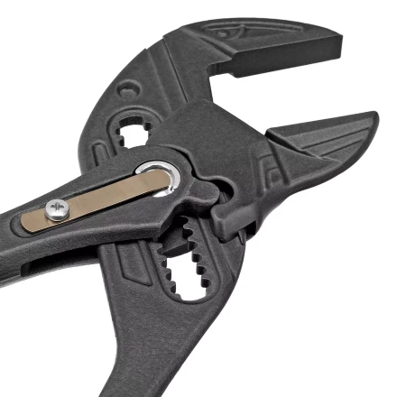 Клещи переставные Denzel 17910, кнопочный механизм, обливные рукоятки, сантехнические, 250 мм купить в Ижевске