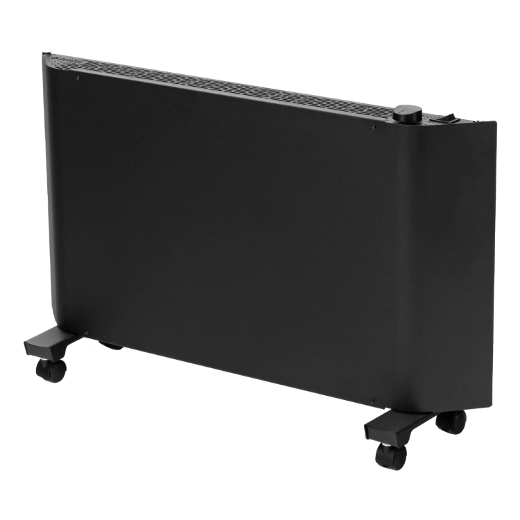 Конвектор электрический Denzel XCE-2000 B, 230 В, 2000 Вт, X-образный нагреватель черный 98129 купить в Ижевске