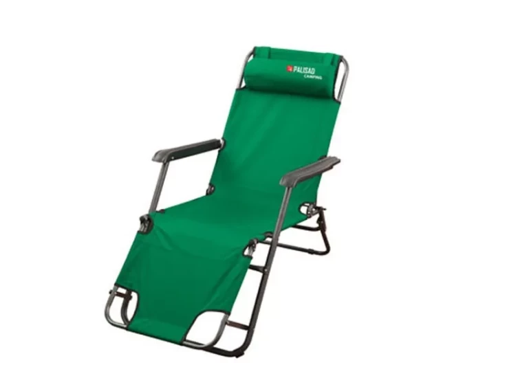 Кресло-шезлонг двухпозиционное 156х60х82 см PALISAD Camping 69587 купить в Ижевске
