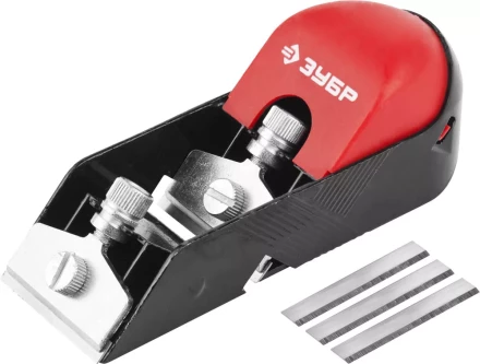 Рубанок ЗУБР &quot;МАСТЕР&quot; &quot;МИНИ&quot; металлический, торцевой, 5 запасных ножей в комплекте, 50х150мм 1862_z01 купить в Ижевске