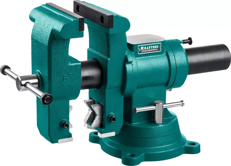Тиски KRAFTOOL 3D-STEEL универсальные 32704-150 купить в Ижевске