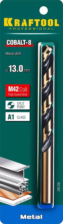 Сверло по металлу HSS-Co 29656-13 купить в Ижевске