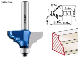 Фрезы кромочные калевочные №3 с подшипником 95мм серия ПРОФЕССИОНАЛ