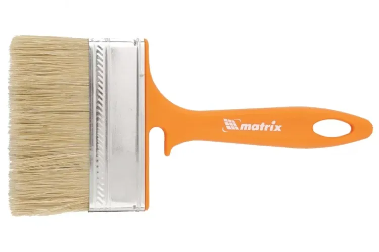 Кисть флейцевая "ФАСАД" 100х12 мм MATRIX Color Line 83392 купить в Ижевске