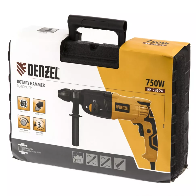 Перфоратор RH-750-24 Denzel 26605 купить в Ижевске