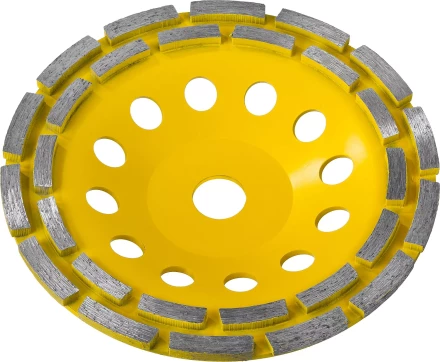 Чашка STAYER &quot;PROFESSIONAL&quot; алмазная сегментная двухрядная, высота 22,2мм, 180мм 33381-180 купить в Ижевске