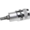 Торцовая бита-головка KRAFTOOL "INDUSTRIE QUALITAT", материал S2, HEX, сатинированная, 1/2", H5 27908-05_z01 купить в Ижевске