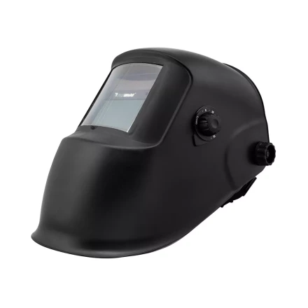 Маска сварщика Корунд черная ф-р АСФ 4/9-13 с внеш. рег. FoxWeld ,без коробки купить в Ижевске