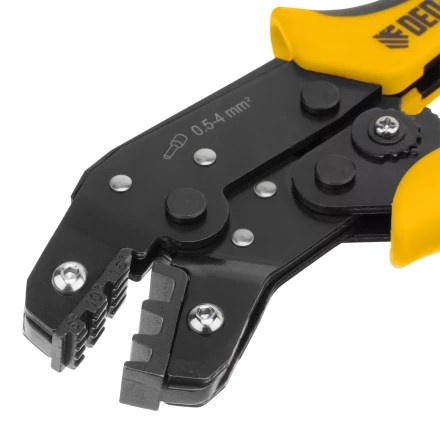 Клещи для обжима наконечников штыревых НШВ, НШВИ, НШВИ-2, 6-16 мм2 Denzel 17744 купить в Ижевске